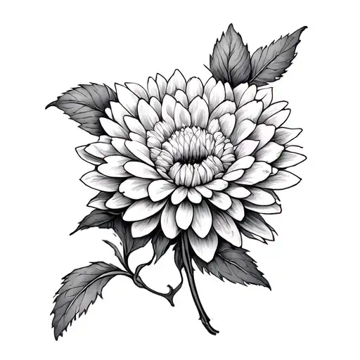 Chrysanthemum Fine Line