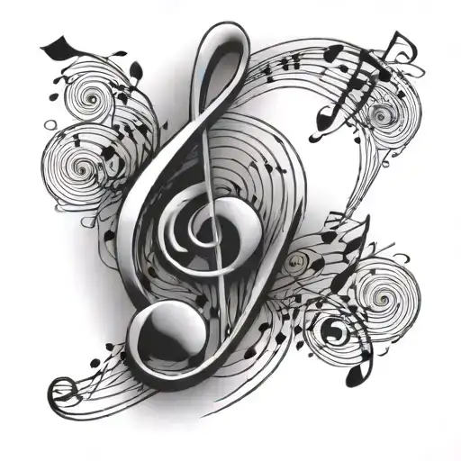 Music Notes With Number 94