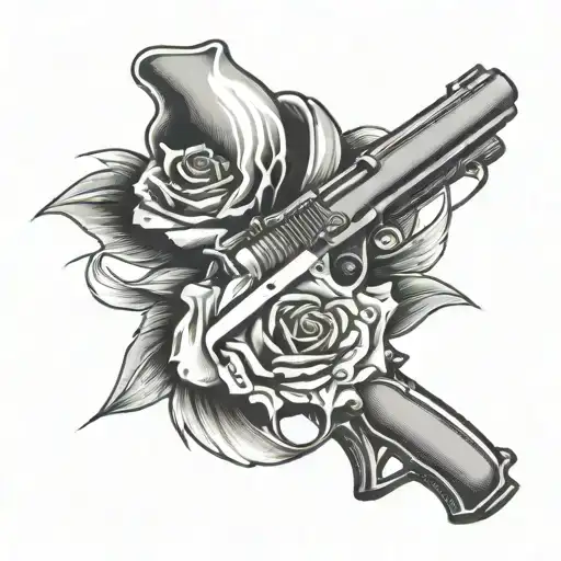 Number 94 With Gun Wrapped