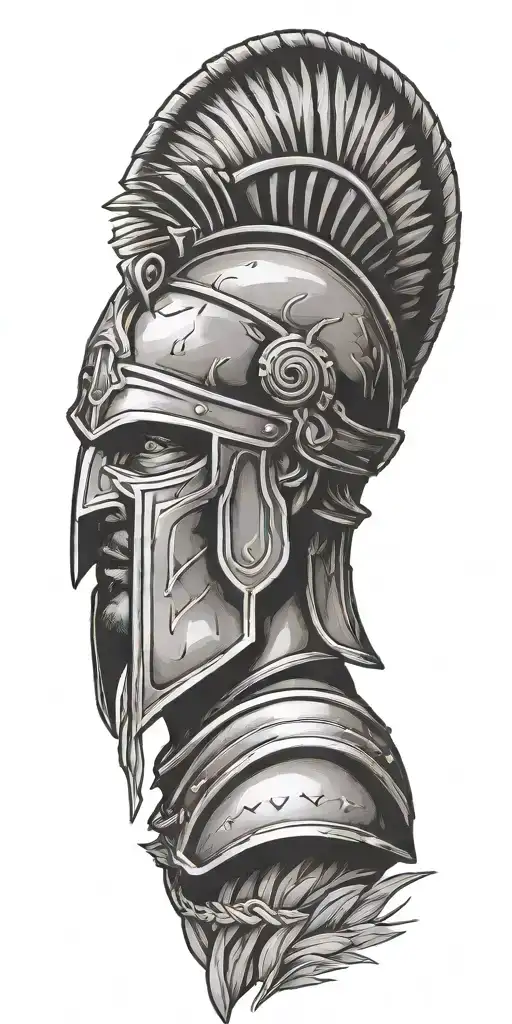 Sparta Style Illustration