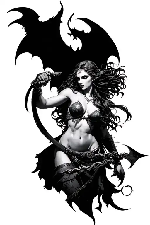 Diablo Lilith Sleeve Fighting Inarius Fighting Lilith