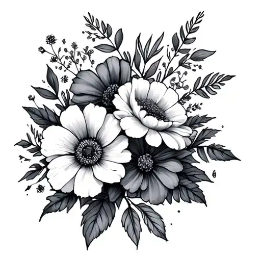 Birth Flower Bouquet