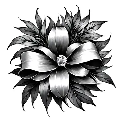 Bow Plants Abstract But Not Much