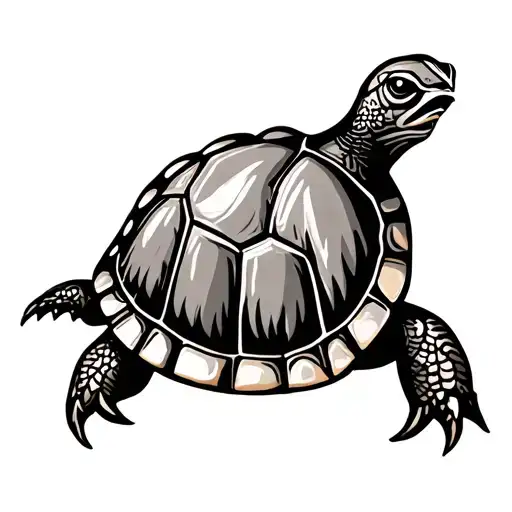 Turtle Tribe Style Black