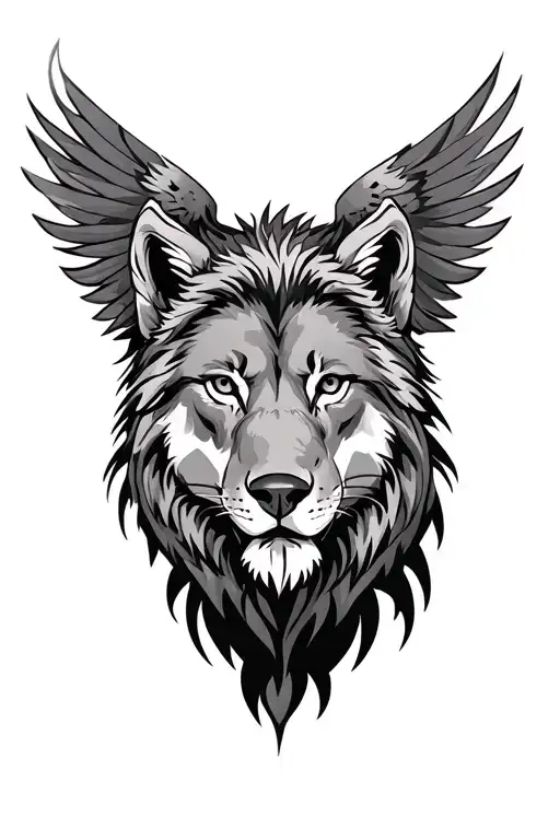 Lion Wolf Eagle