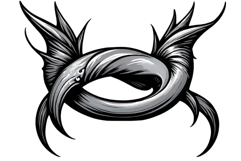 Fishhook Infinity Symbol