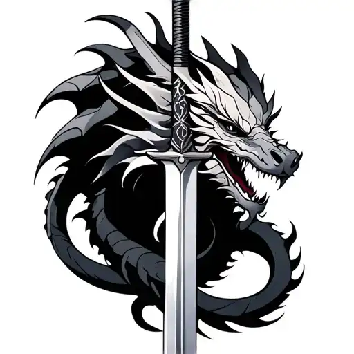 Dragon And Sword