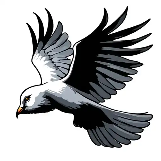Holy Spirit Dove Flying