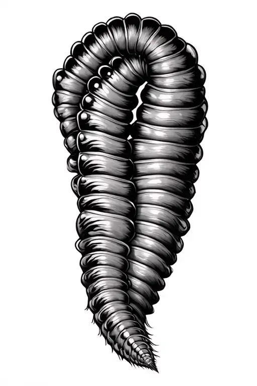 Cool Centipede Spiraling Arm