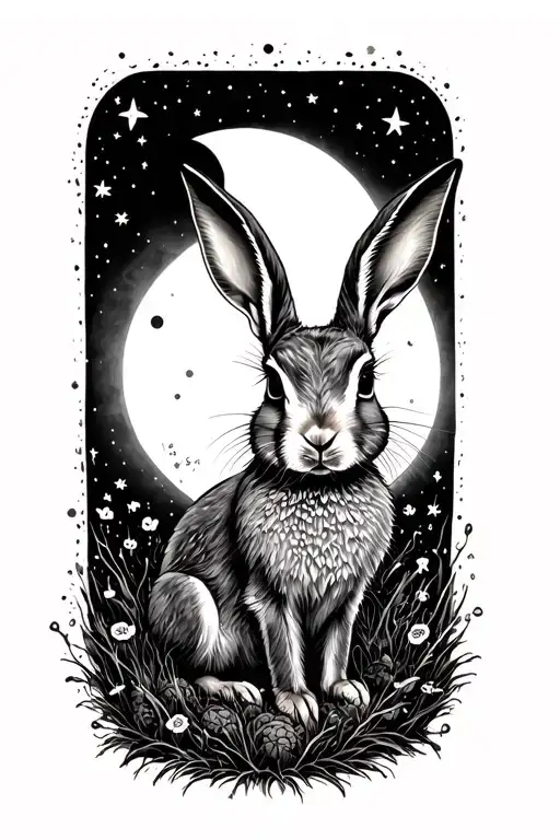 Moon Gazing Hare