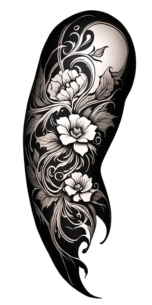 Tooled Leather Sleeve