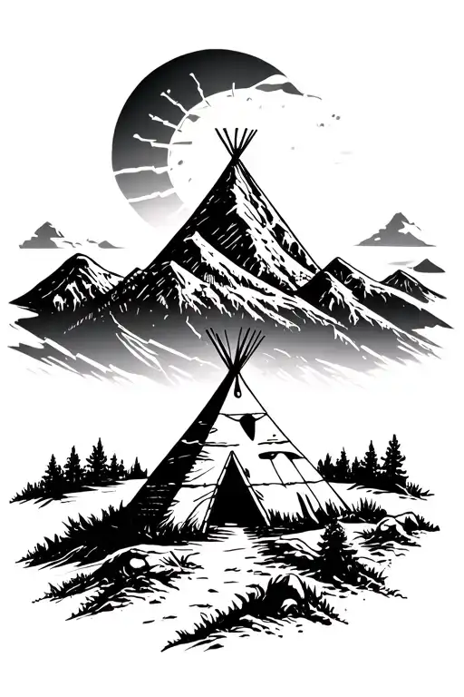 Teepee Sun Mountain