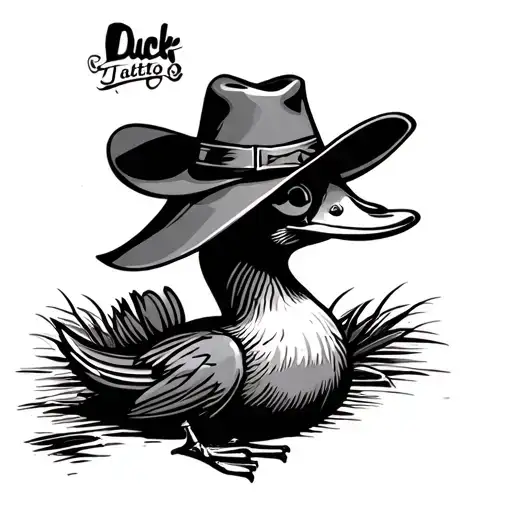 Cowboy Duck Minimalist