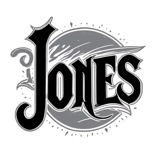 Jones Lettering