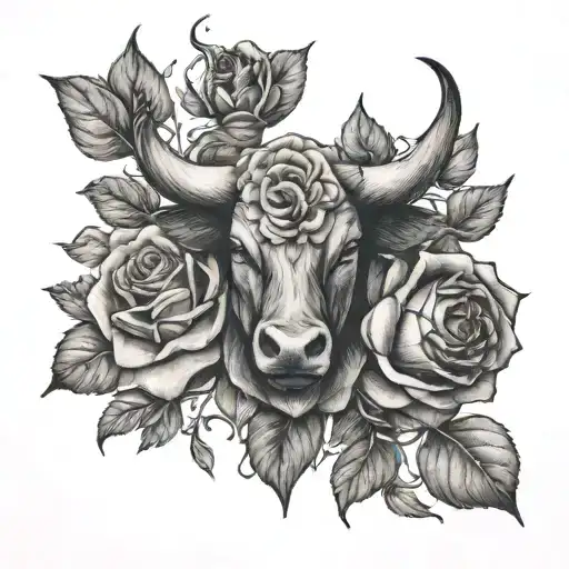Bull Head Roses Blood