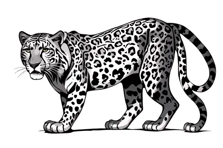 Super Complex Tiger Cheetah Leopard With Meaning