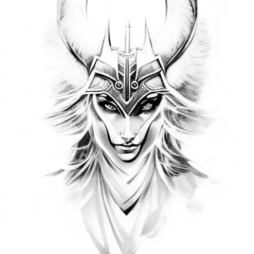 Norse Female Valkyrie