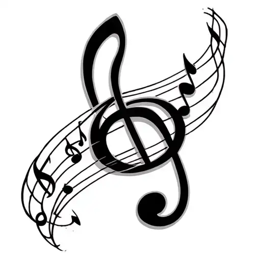 Music Note And Phrases
