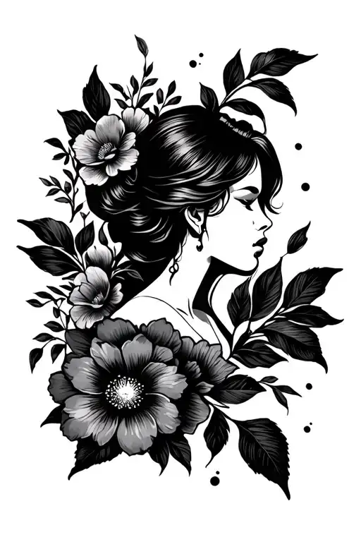 Feminine And Floral Sign