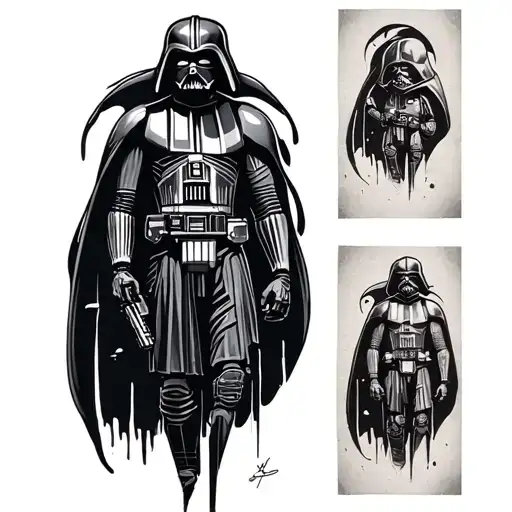 Star Wars Dark Side Full Leg Sleeve