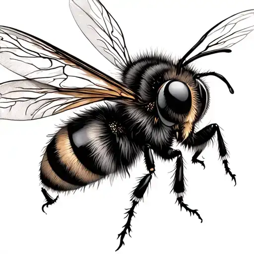 Bee And Eyes Like Fire