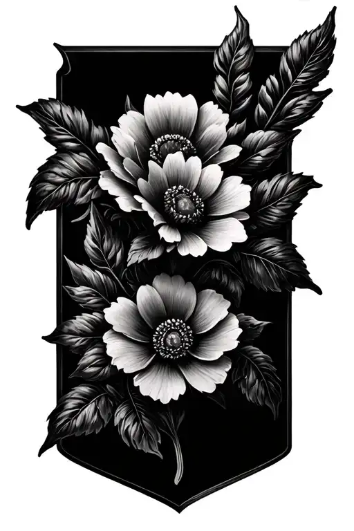 Tooled Leather Flowers