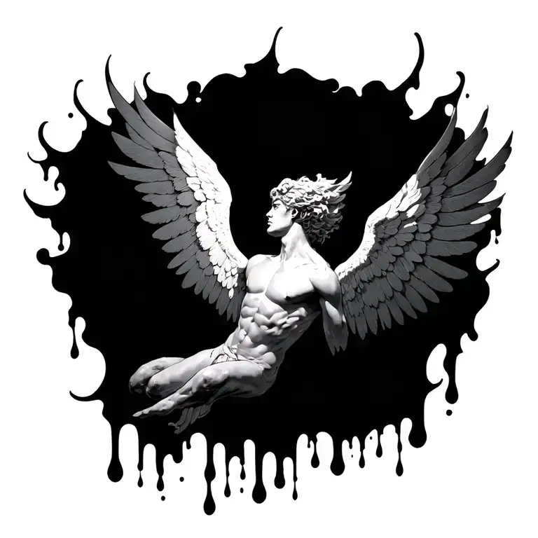 Icarus Wings And The Wax Is Melting