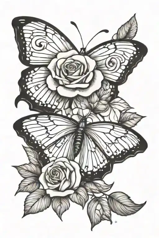 Rose Butterfly