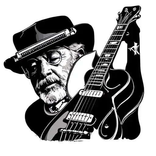 Guitar And Harmonica For My Dad And Uncle Who Passed Away Make Harmonica Bigger