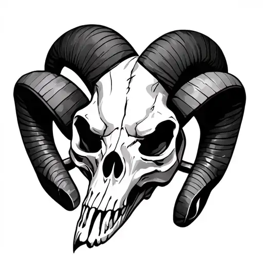 Rams Skull