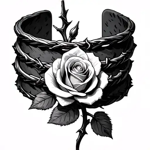 Rose Thorn Anklet Bracelet