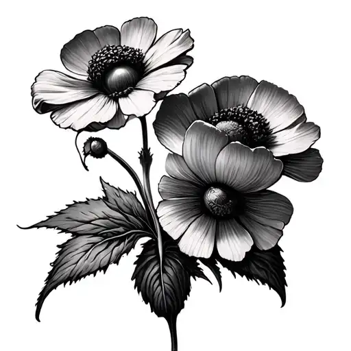 Buttercup Flower Black Hole