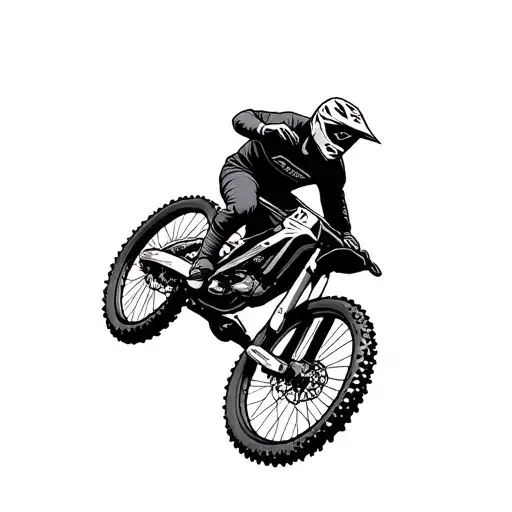 Mountain Bike And Dirt Jump