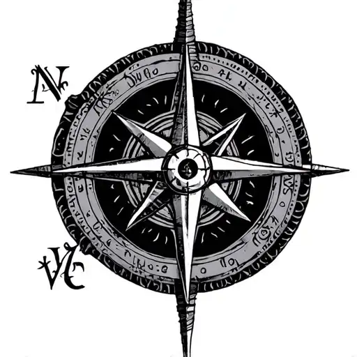 Vegvisir Viking Compass