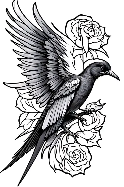 Oklahoma Scissor Tail Bird