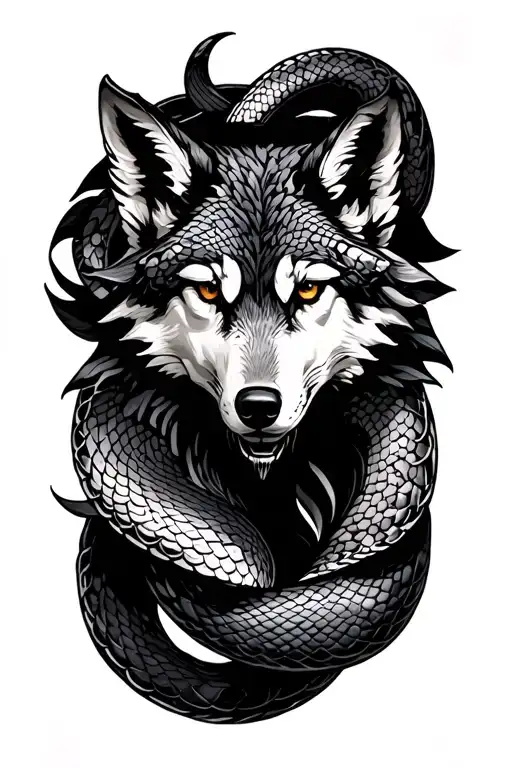 Snake Wolf Leaves