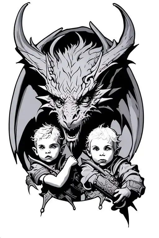 Gargoyle Warrior Children