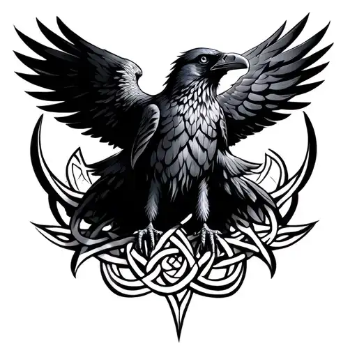 Celtic Raven