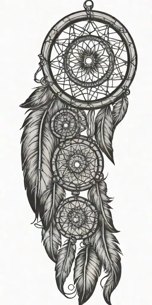 Dream Catcher With Feathers