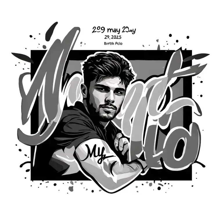Name Mylio With His Birthdate 29 May 2025 Prominently Displayed
