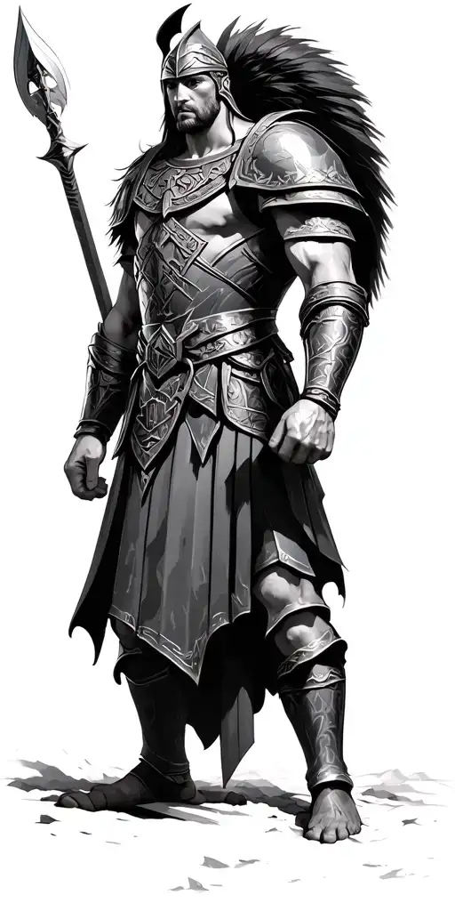 Centurion Approaching Battle Arena