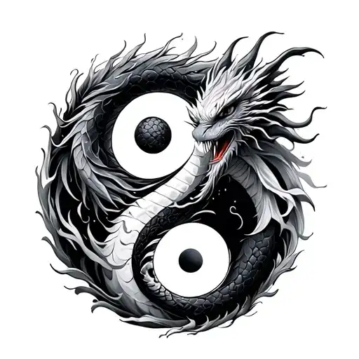 Dragon Yin Yang