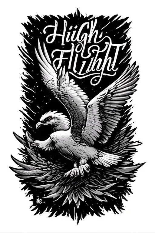 High Flight Poem Written In The Shape