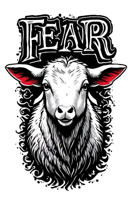 Fear The Lamb Only Text