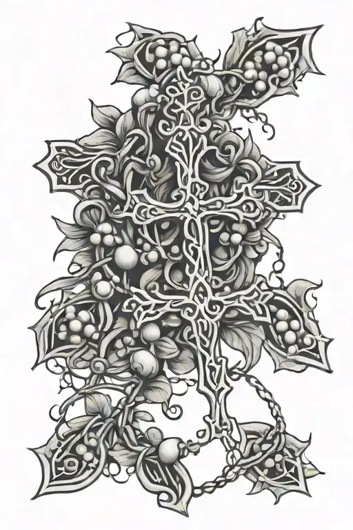 Rosary Made Of Vines