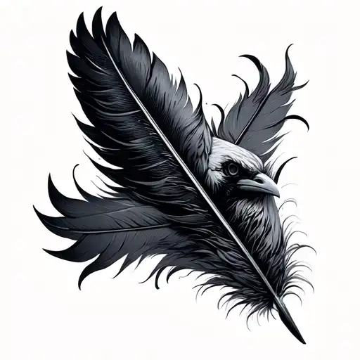 Raven Feather