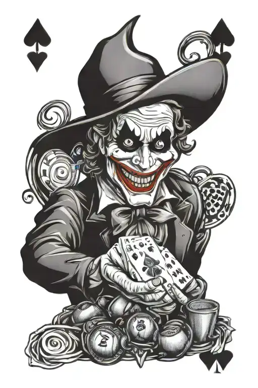 Playing Card And Joker Hats