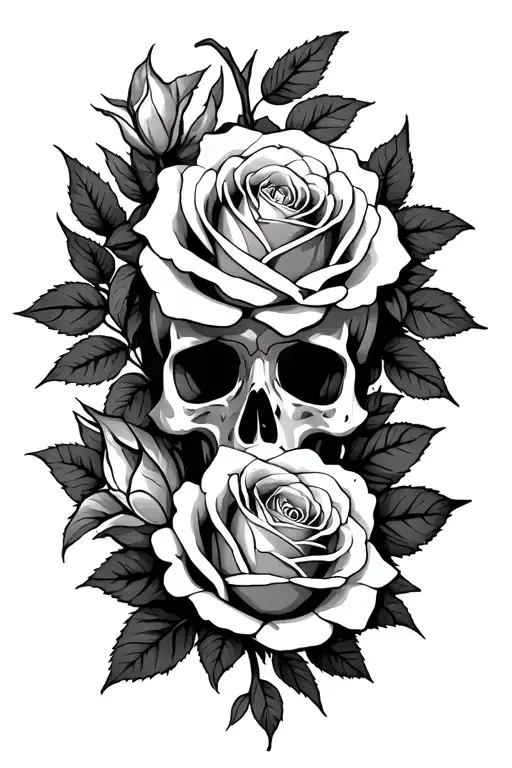 Roses And Memento Mori Text
