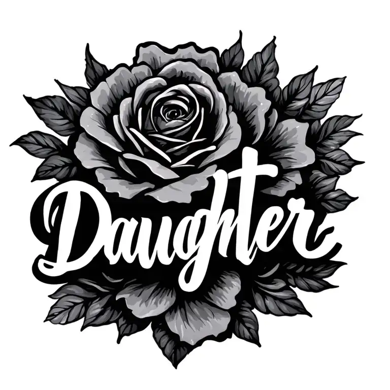 Daughter Name Written