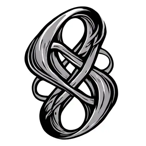 Infinity Symbol With The Letter S
